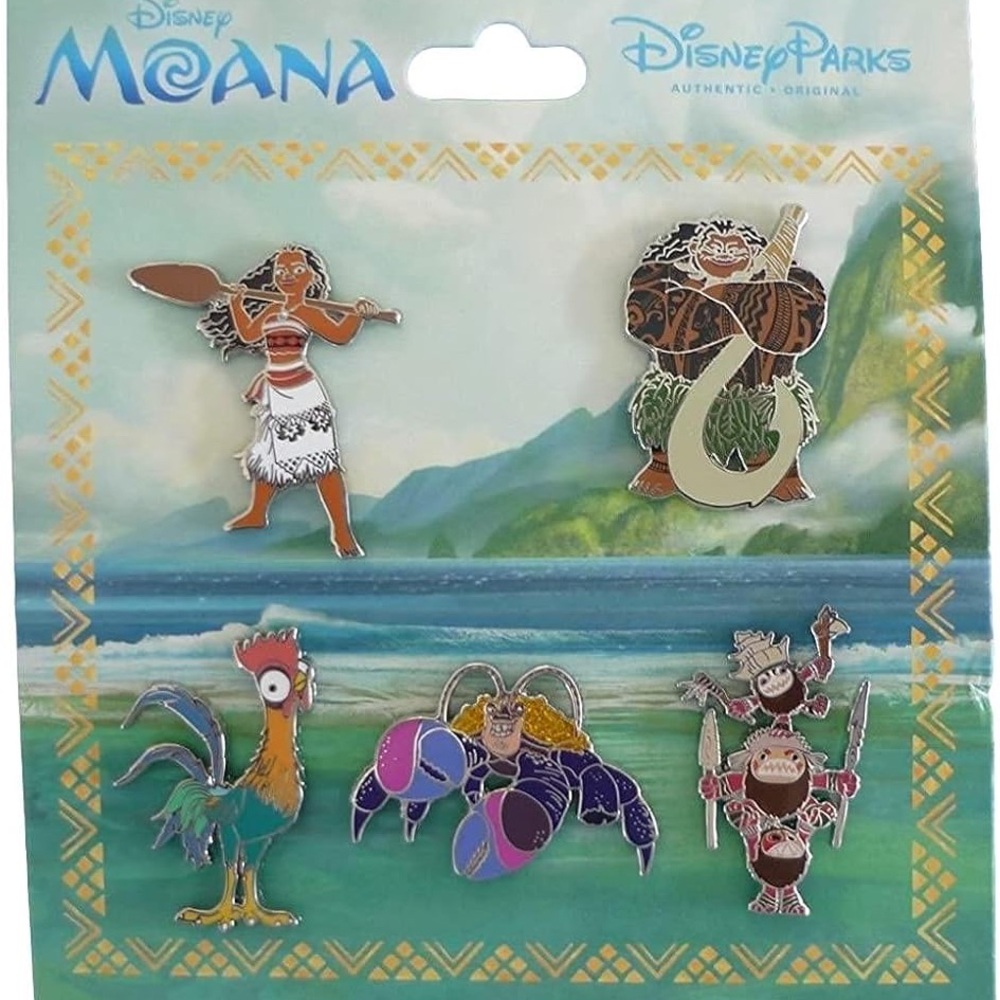 Disney pin set —— Moana